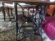 Konsola,stolik. Nogi od maszyny.