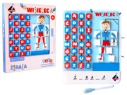 Popularna, klasyczna gra słowna Wisielec w wydaniu drewnianym Askato.