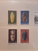 Dania Wyspy Owcze 1995  Mi 272-5  owady seria  czysta idealna