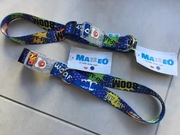 obroża z klamrą led, wzór grafitti, rozmiar duży, NOWE