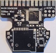 Płytka PCB Amiga SDbox mini
