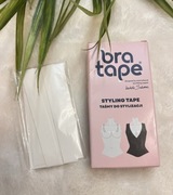 Taśmy do stylizacji odzieży Bra Tape, samoprzylepne, przezroczyste