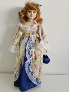 Lalka porcelanowa 45cm