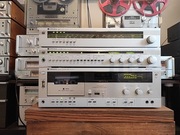 Wieża Stereo Optonica (Sharp) - Zestaw Vintage (do kolumn, gramofonu)