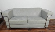 Komplet wypoczynkowy sofa fotel chrom