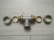 TRÓJNIK PEX 25x3/4x25 GW PEX/AL ALUPEX skrecany