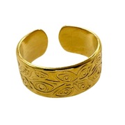 Pierścionek mystique - złoty