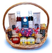 MEGA KOSZ PREZENTOWY - miód, smakołyki herbata