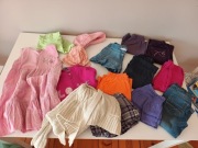 mega paka ubranek dla dziewczynki dziecka 2-3-4-5latek zestaw bluzek spodni