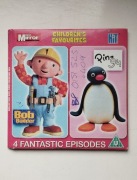 Bob the Bouiler + Pingu + Fireman Sam + Kipper (2 DVD)