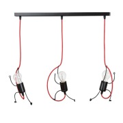 LAMPA BOBI 3 BLACK CZARNA | EMIBIG | 537/3