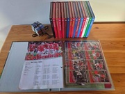 SŁYNNE KLUBY PIŁKARSKIE - 16 TOMÓW - KOMPLET+ Karty + Klaser NA PREZENT