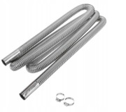 Rura wydechowa spalin 1,2M FI 24mm WEBASTO 120 cm