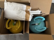 Butla z helem do balonów, 2szt, na 50 balonów