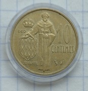 #746 Monako 10 centymów 1979 rzadka! stan