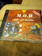 Box dual CD z dwiema płytami grupy M.O.D . Nowa w folii .