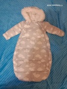 Śliczny zimowy kombinezon 6-9 mc/74cm