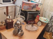 wyprzedaż wyposażenie domu piekarnik kosz budzik i inne