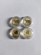 Złoto - złota moneta 1/4 uncji Australijski Kangur 