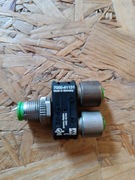 Trójnik M12 Slimline męski, 5-polowy - 2xM12