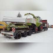 Przewozy sieczkarni kombajnów ciągników w Polsce