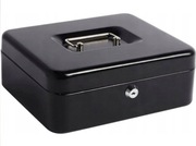 Metalowa kasetka z zamknięciem na kluczyk