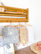 Bawełniany plecak dla dziecka, dziewczynki, +7 lat