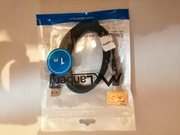 LANBERG KABEL USB-A 3.0 M/M 1M CZARNY CA-USBA-30CU