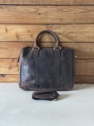 Nowa skórzana torba na ramię aktówka Stilord