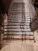 Mega Okazja! Komplet 18 Tralek z XIX w. Drewno Dębowe