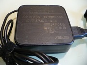 ZASILACZ ASUS 19V 4.74A 90W 5.5/2.5 ADP-90YD z kablem zas. oryginał.