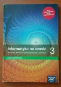 Informatyka na czasie 3. Nowa era. Podręcznik dla liceum i tech. ZP