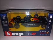 Bburago bolid F1 RB21, Max Verstappen,skala 1:43