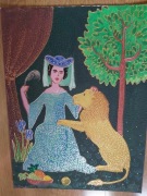 Obraz Dama z gobelinu