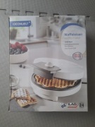  Gofrownica okrągła białą IDEENWELT 1200watt