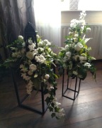 STROIK na grób cmentarz WIOSENNA WIĄZANKA na płytę nagrobną + BUKIET