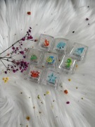 Kostki do kąpieli świecące w ciemności morskie stworki