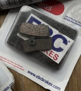 Klocki rowerowe EBC Avid Elixir/Code 2011-2012 Półmetaliczne