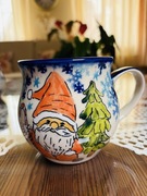 Kubek czeski ceramika bolesławiecka