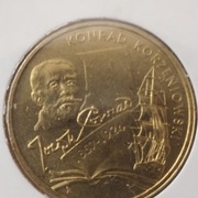 2 zł kolekcjonerskie Konrad Korzeniowski 2007r