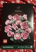 LEGO Botanicals Bukiet 10374 kwiaty różowe róże prezent na walentynki