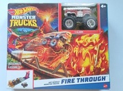 Mattel Hot Wheels Monster Trucks Ogniste starcie Zestaw + 1 pojazd GYL12