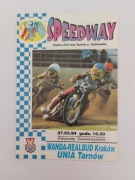 Programy, zdjęcia żużel Wanda Kraków 
