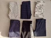 Getry 134 dla dziewczynki zestaw getrów 