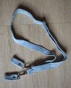 jeansowy pasek zaczepy do torebki o bag obag jeans niebieski