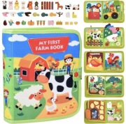 Książeczka Montessori z filcu 