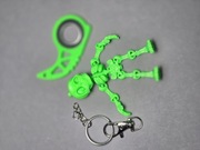 Zestaw: Keyrambit + Szkielet (Flexi) + Kółeczko | Wydruk 3D z PLA