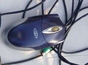 Myszka kulkowa markowa e5, PS/2 kólko, rolka