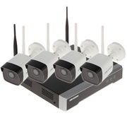 Zestaw do monitoringu 4 mpx wifi dysk 1 tb