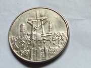 200. Moneta SOLIDARNOŚĆ o nominale 10000 tyś. z 1990 roku.